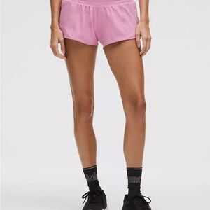 Lululemon Bubblegum Pink Running Shorts